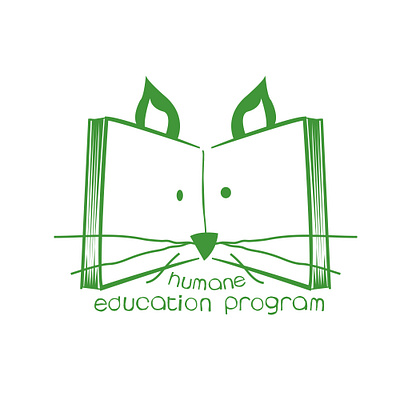 Humane Education Program logo animals branding design graphic design illustration literacy logo non profit