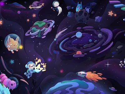 Bobo Application website illustration abstract application cartoon character concept design illustration package zutto