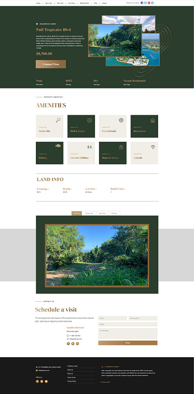 Property Website UI design app branding design graphic design illustration logo ui ux
