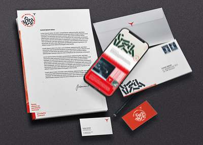 Four free PSD identification mockups branding business card corpoorate design download envelope free identification identity logo mobile mockup paper photoshop psd temple