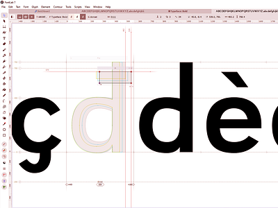 Type Design 27 2d art artwork design font fontlab graphic design lettering modern type design typeface typography vector