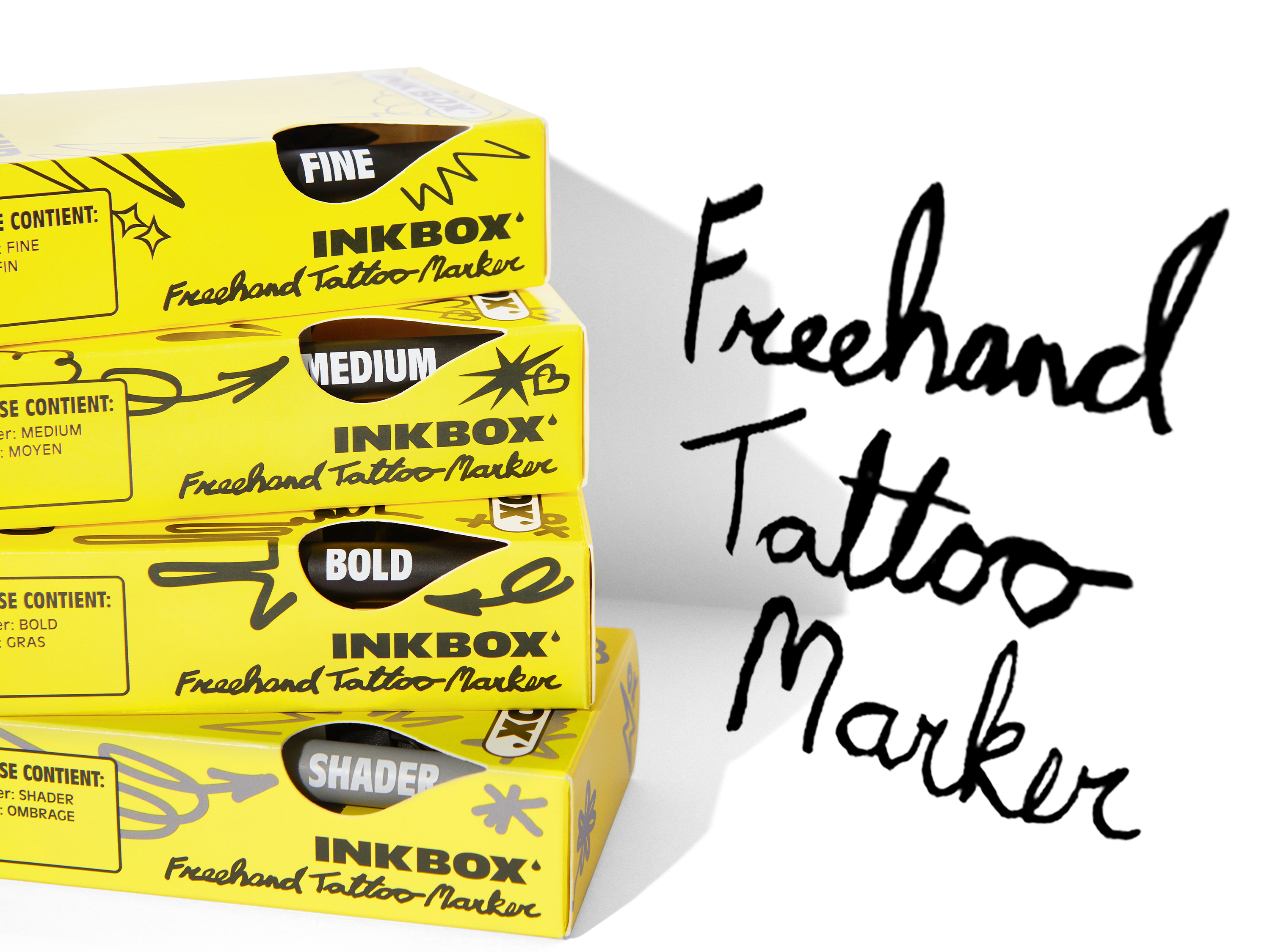 How to trace with the Inkbox Freehand Tattoo Marker  YouTube