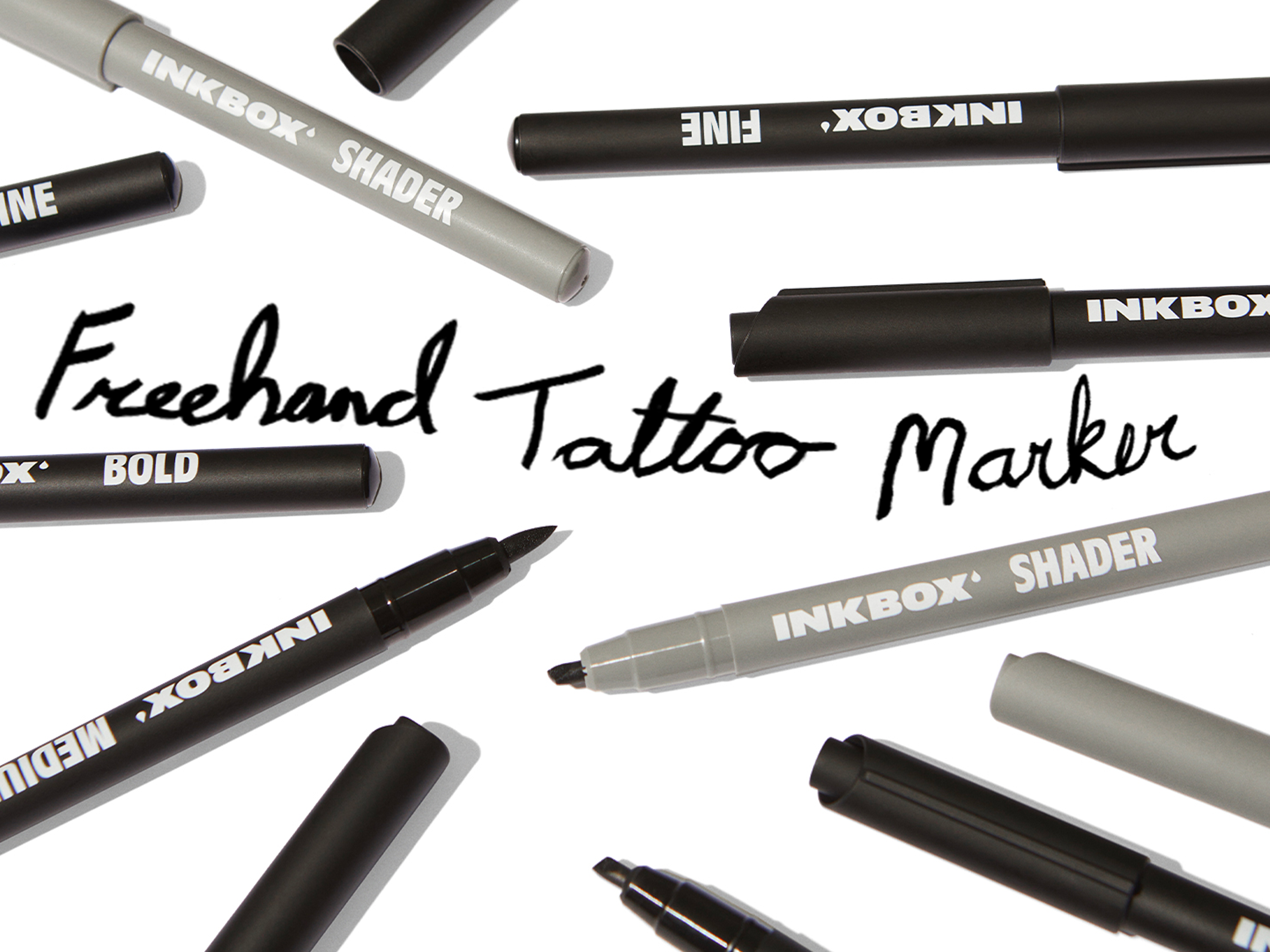 inkbox Tattoos INTRODUCING The Freehand Tattoo Marker  Milled