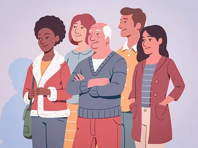 The Clan character design clip studio paint illustration