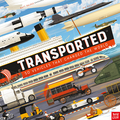 Transported book cover digital folioart illustration publishing rui ricardo transport travel