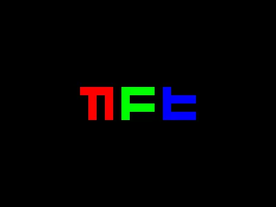 nFt blockchain brand crypto digital human identity idolize irakli dolidze logo logotype mark minimalist nft perfect pixel rgb screen symbol visual wordmark