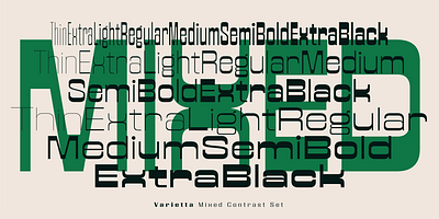 Varietta. design graphic design poster sudtipos type type design typeface typography