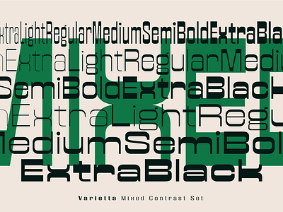Varietta. design graphic design poster sudtipos type type design typeface typography