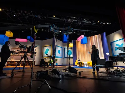 No-Code Conf - Behind the scenes art art direction brand identity branding conf conference custom design look back no code stage stage design talk theater