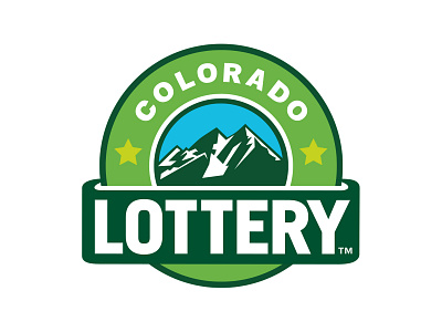 Colorado Lottery Logo brand brand design branding changethethought colorado colorado lottery design graphic design illustration logo logo design typographic branding typography vector