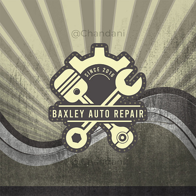 Baxley Auto Repair Logo graphic design logo