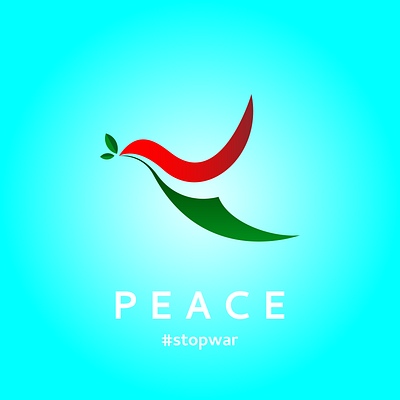 #stopwar abdesig art design flat flat design graphic design illustration logo peace stopwar war