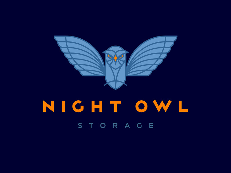 night-owl-storage-logo-by-changethethought-on-dribbble