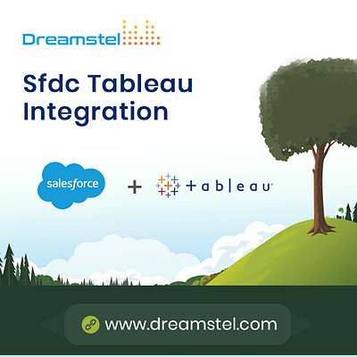 Looking for the Sfdc Tableau Integration | Dreamstel appexchange app development lightning development retail it solutions salesforce consulting company salesforce development company