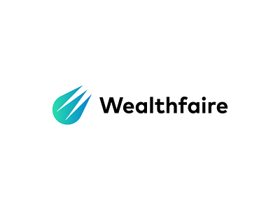 Wealthfaire Logo brand branding design graphic design illustration logo logo design minimal modern ui wealthfaire