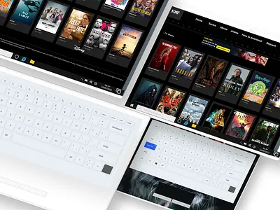 Today Tv Series Homepage design ui