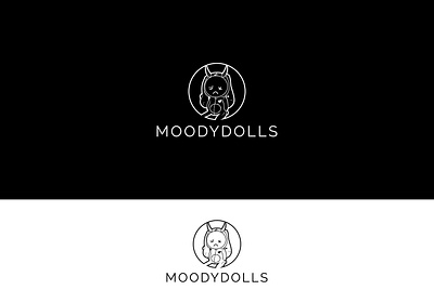 MOODY DOLLS branding design graphic design illustration logo typography vector