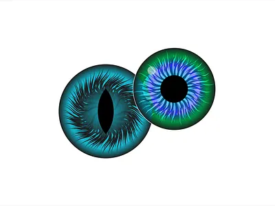Eyes illustration design adobe illustrator art design eye eye design eyes graphic design illustration ui vector