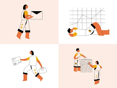 Nubica - Minimal Free Illustrations #1 design dorik graphic design illustration ui vector