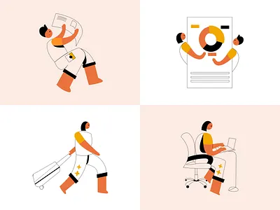 Nubica - Minimal Free Illustrations #3 branding design dorik graphic design illustration ui vector