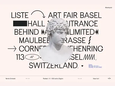 Nerds Grotesk clean font design font fonts graphic font modern font playful font poster font sans serif typography