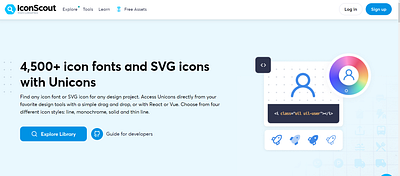 4,500+ icon fonts and SVG icons with Unicons design graphic design icon illustration typography ui unicons ux vector