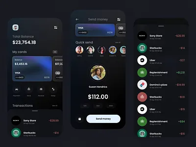 Online banking in app android app mobile bank app clean credit card design ios master card mobile app mobile bank mobile design money money bank money transfer ui ui design ux ux design visa