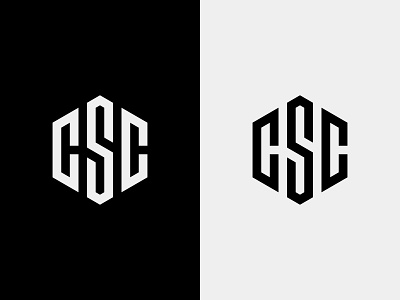 CSC Logo branding creative csc csc logo csc monogram design graphic design hexagon icon ideas identity illustration inspirations logo logo design logos logotype minimal monograms vector