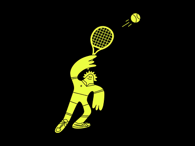 🎾🎾🎾 art ball character doodle fun illustration tennis vector