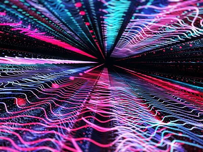 LiveVisuals - 2022.011 - Graphic Grids aftereffects artdirection digital dots form fractal grid light live loop motiondesign motiongraphics trapcode tunnel visuals vj vjloop