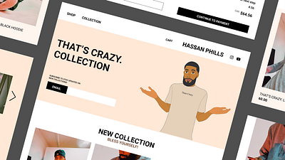 THAT'S CRAZY - Homepage | Shopify branding design ux