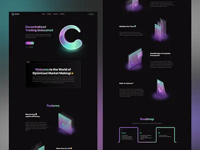 DeFi Crypto Landingpage Website binance bitcoin blockchain coin crypto crypto currency crypto wallet crypto website cryptocurrency decentralised defi exchange trading uiux webdesign webpage website