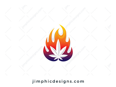 Hot Cbd Logo branding design graphic design logo vector