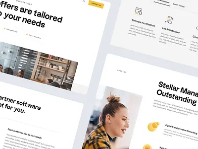 Code_Leap Website Mockups code design landing leap ui web web design webdesign website website design