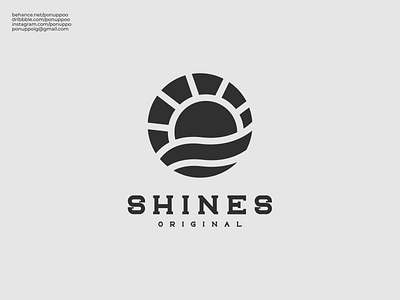 Shines Logo Design lettermark