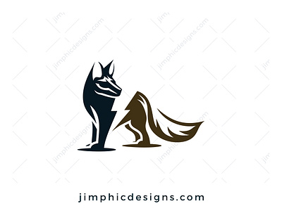 Bolt Fox Logo bolt branding design electric fox graphic design illustration logo vector