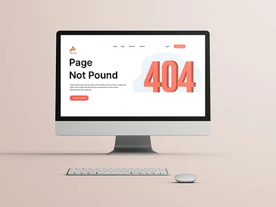 Daily UI Design Challenge 008 404 Page Design 404 page design branding daily ui daily ui 008 daily ui design challenge illustration landing page design mobile app design ui ux user interface website design