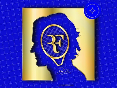 ROGER FEDERER blackonewhitegk concept design firebeez illustration illustrator legend rf rogerfederer tennis tennisplayer thelegend