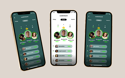 #dailyUI Leaderboard gaming for mobile app UI design app app design branding design illustration logo mobile app mobile design ui uiux uiux design user experience user interface ux web design website