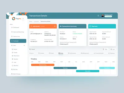 PayMe Dashboard currency dashboard finance flat gradient illustration screen statistic wallet