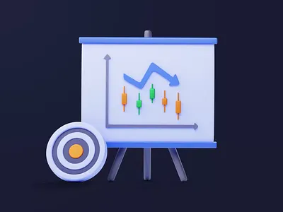 Blockchain 3D Animation Icon Set - Part 3 3d animation app banking bitcoin blender blockchain branding crypto cute data finance icon illustration low poly motion design nft trading chart ui wallet