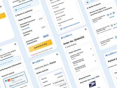 CCS patient portal mobile design checkout clinic dashboard design figma hospital mobile patient portal payment portal design product design ui uiux