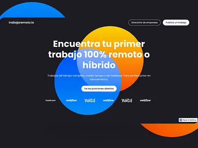 Trabaja Remoto Website branding design diseño logo web design