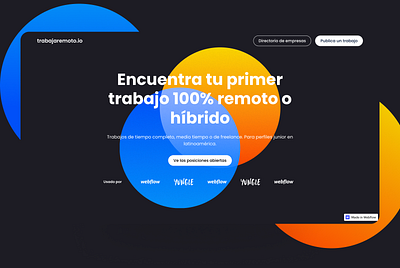 Trabaja Remoto Website branding design diseño logo web design