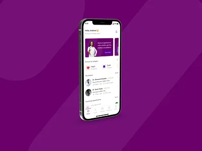 Credence Doctor's Appointmemt App ui