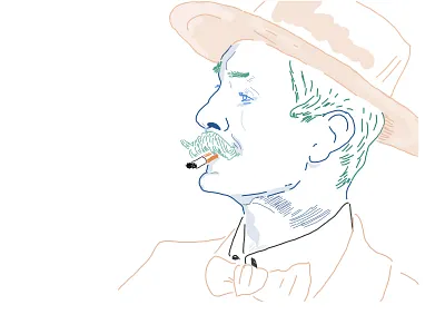 Al-Harith Portrait illustration portrait writer