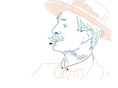 Al-Harith Portrait illustration portrait writer