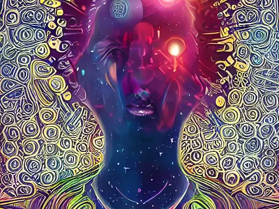 LADY FREE alien astract higher self outter limits planet universal universe