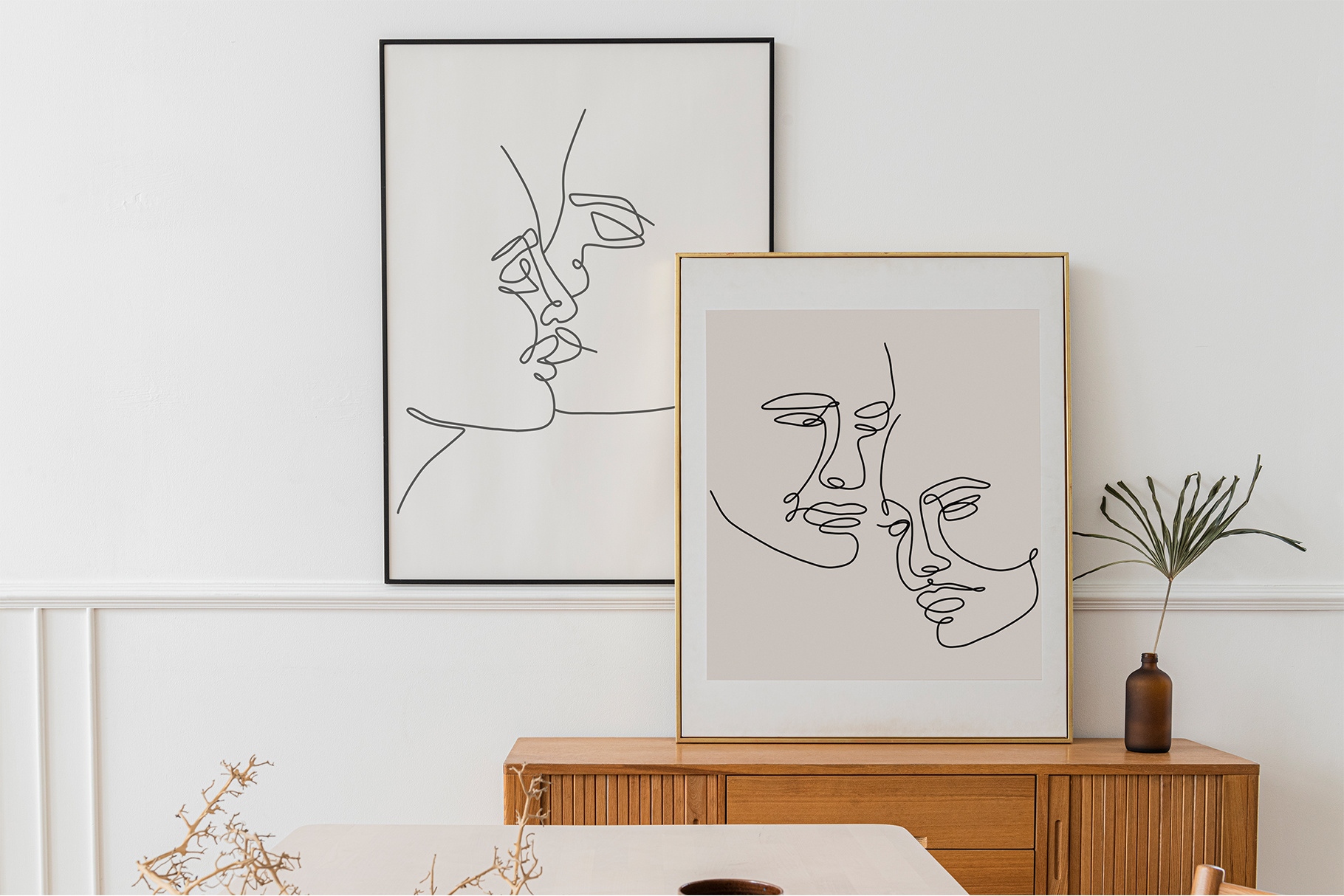 Line art Couple Procreate Stamps by Anastasiia on Dribbble