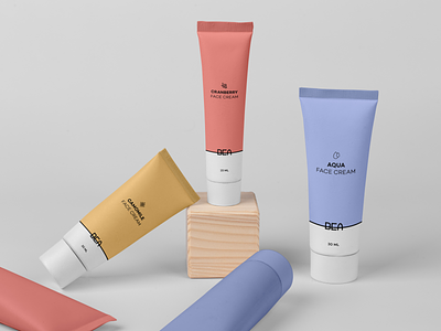BEA - brand identity & package design for a beauty brand beauty brand box design brand identity branding clean design graphic design logo logo design minimal package design packaging